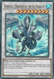 Trishula, Dragon of the Ice Barrier · Ultra Rare 014
