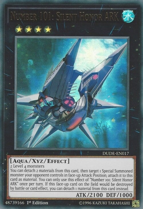 Number 101: Silent Honor ARK Card Front