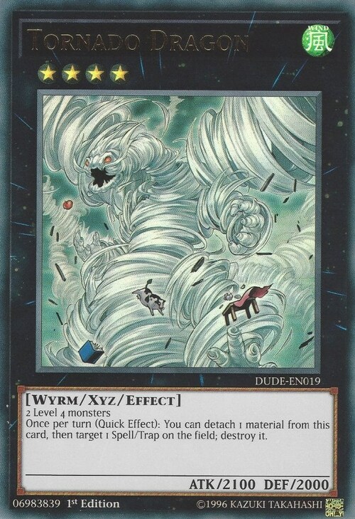 Tornado Dragon Card Front