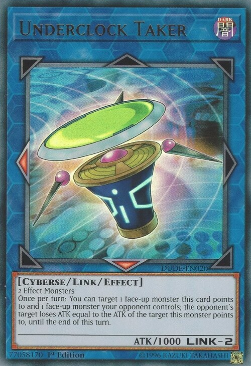 Underclock Taker Card Front