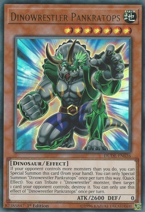Dinowrestler Pankratops Card Front