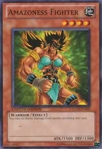 Amazoness Fighter Card Front