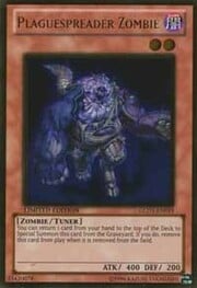 Plaguespreader Zombie · Gold Rare 019
