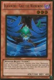 Blackwing - Gale the Whirlwind · Gold Rare 021