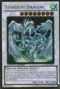 Stardust Dragon Card Front