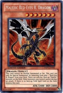 Malefic Red-Eyes B. Dragon Card Front