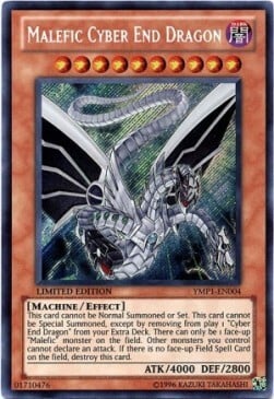 Cyber Drago Finale Maligno Card Front