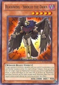 Blackwing - Sirocco the Dawn Card Front