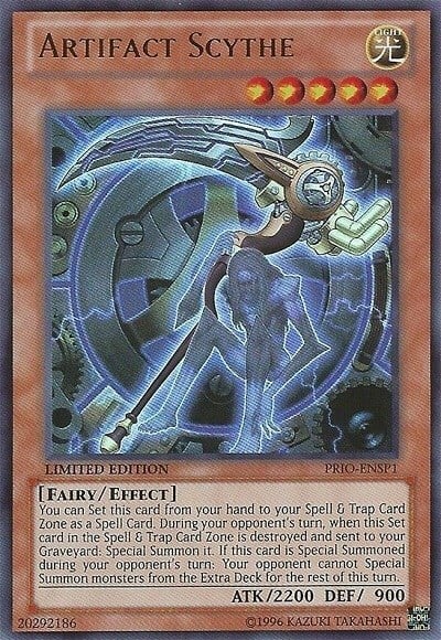 Artifact Scythe Card Front