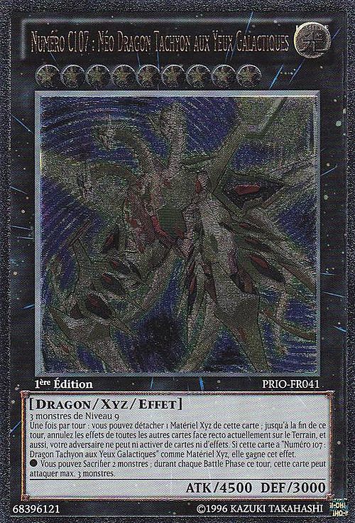Number C107: Neo Galaxy-Eyes Tachyon Dragon Card Front