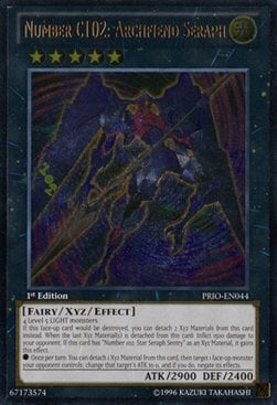 Number C102: Archfiend Seraph Card Front