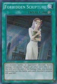 Forbidden Scripture Card Front