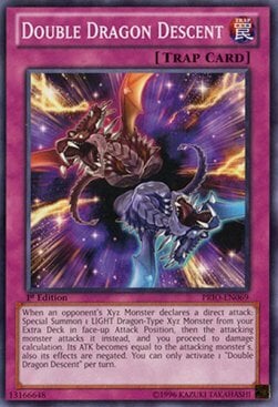 Double Dragon Descent Card Front
