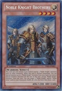Noble Knight Brothers Card Front