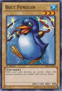 Pinguino Fulminante Card Front
