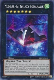 Number 42: Galaxy Tomahawk · Common 092