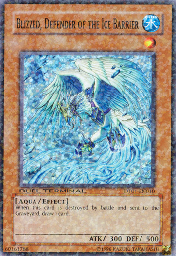 Blizzed, Defender of the Ice Barrier Card Front