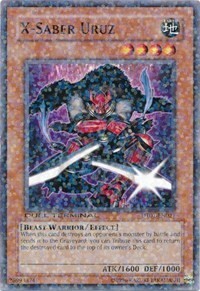 X-Saber Uruz Card Front