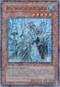 Cavaliere Reale della Barriera di Ghiaccio Card Front