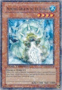 Numbing Grub in the Ice Barrier Card Front