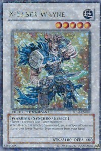 Sciabola-X Wayne Card Front