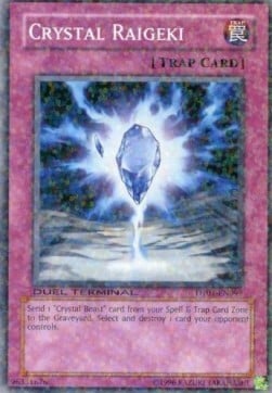 Crystal Raigeki Card Front