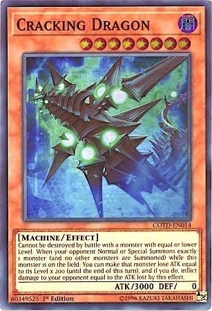 Cracking Dragon Card Front