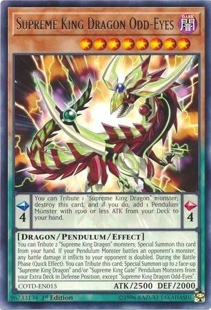Supreme King Dragon Odd-Eyes Card Front