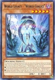 World Legacy - "World Chalice" · Rare 023