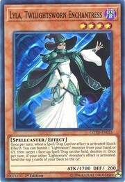Lyla, Twilightsworn Enchantress · Super Rare 025