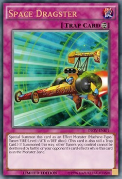 Space Dragster Card Front