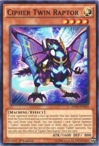 Cipher Twin Raptor Card Front