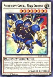 Superheavy Samurai Ninja Sarutobi · Rare 042
