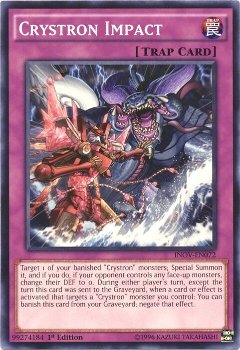 Crystron Impact Card Front