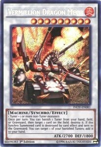 Vermillion Dragon Mech Card Front