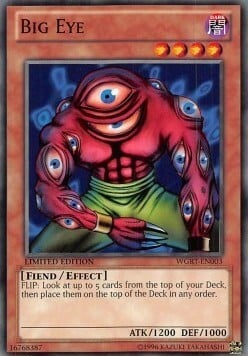 Big Eye Card Front