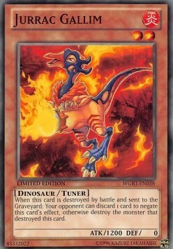 Jurrac Gallim Card Front