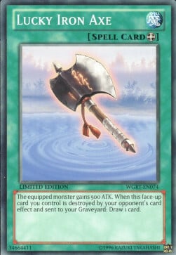 Lucky Iron Axe Card Front