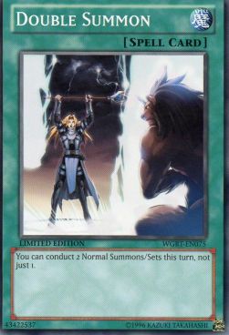Double Summon Card Front