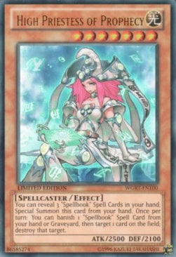 High Priestess of Prophecy Card Front