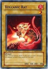 Volcanic Rat Card Front