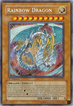 Rainbow Dragon Card Front