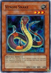 Venom Snake Card Front