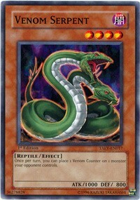 Venom Serpent Card Front