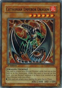 Chthonian Emperor Dragon Card Front