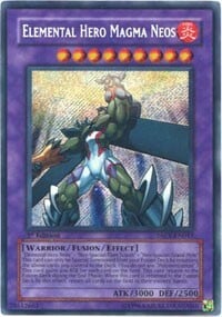 Elemental Hero Magma Neos Card Front