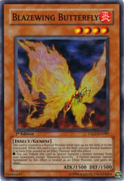 Blazewing Butterfly · Super Rare 089