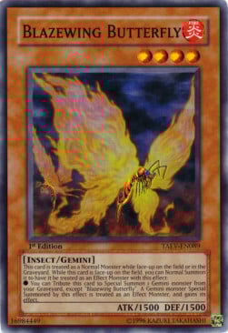 Blazewing Butterfly Card Front