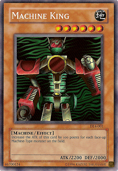 Machine King Card Front