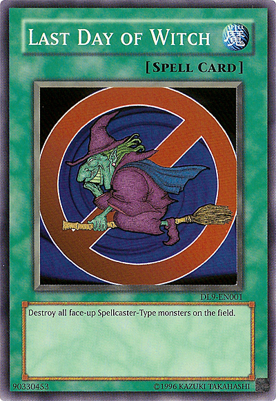 Last Day of Witch Card Front
